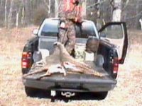 Loading Two Large Deer with One Hand!